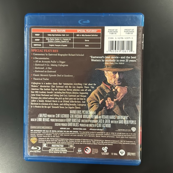 Unforgiven - Blu-ray - Picture 2 of 4